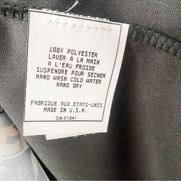 Fall Sale: Simons | Black Midi Slip Skirt with Pinkish Floral Print - Picture 6 of 6